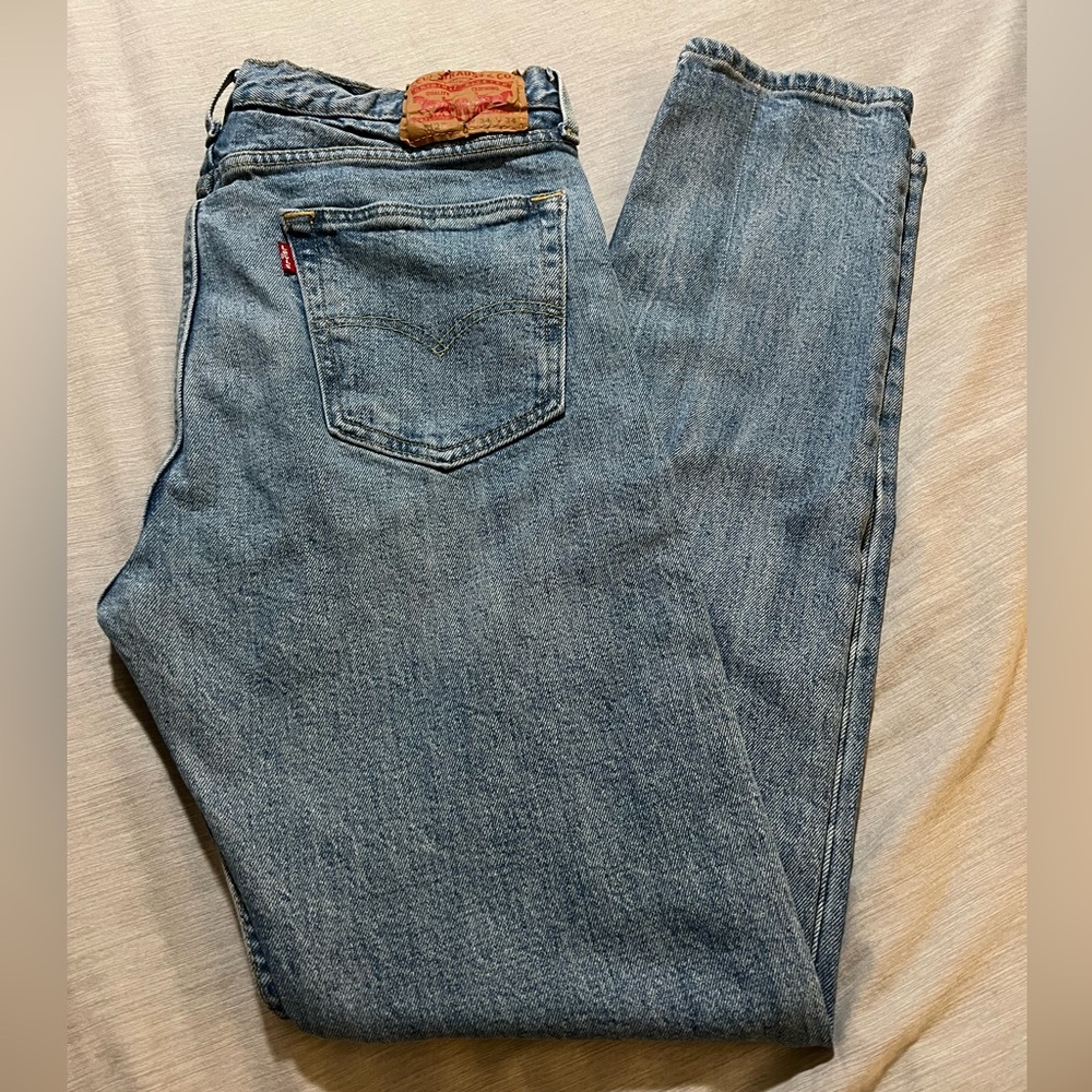 Levi's 512 Mens Blue Jeans 34W/34L
